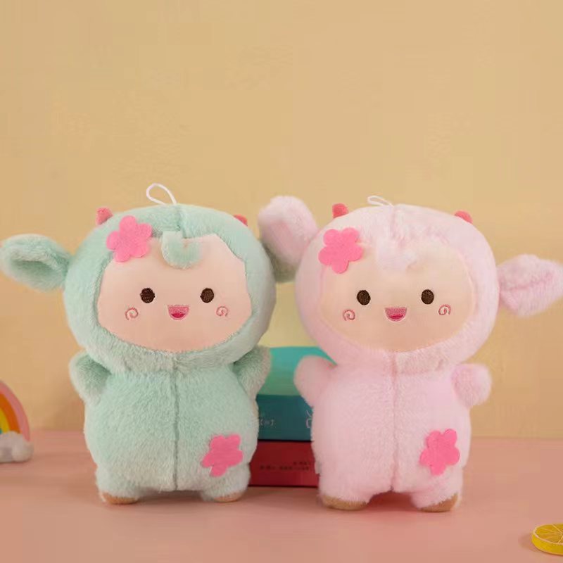 Juguetes de peluche lindos muñecas de frutas almohada muñeca agarra muñeca boda tira muñeca de tela muñeca estand juguetes regalos
