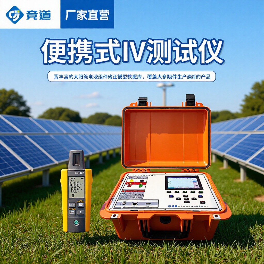 便携式iv测试仪光伏IV户外太阳能电池缺陷检测仪组串式功率分析仪