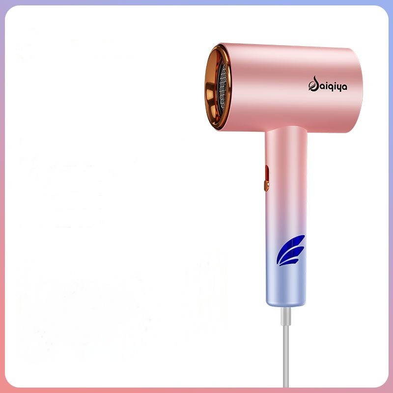 Seco de pelo eléctrico transfronterizo fuente de fábrica plegable de alta velocidad de rotación salón de pelo de iones azules doméstico gran secador de pelo de viento image 6