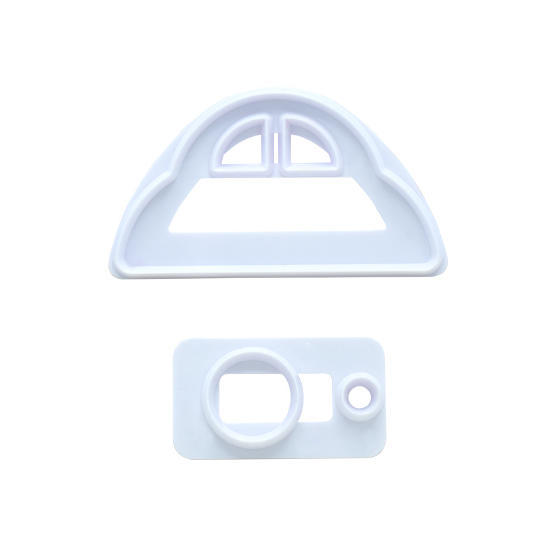 2 unids coche molde de corte DIY pastel hornear herramientas creativo galleta plástico respetuoso del medio ambiente Suministro directo fábrica