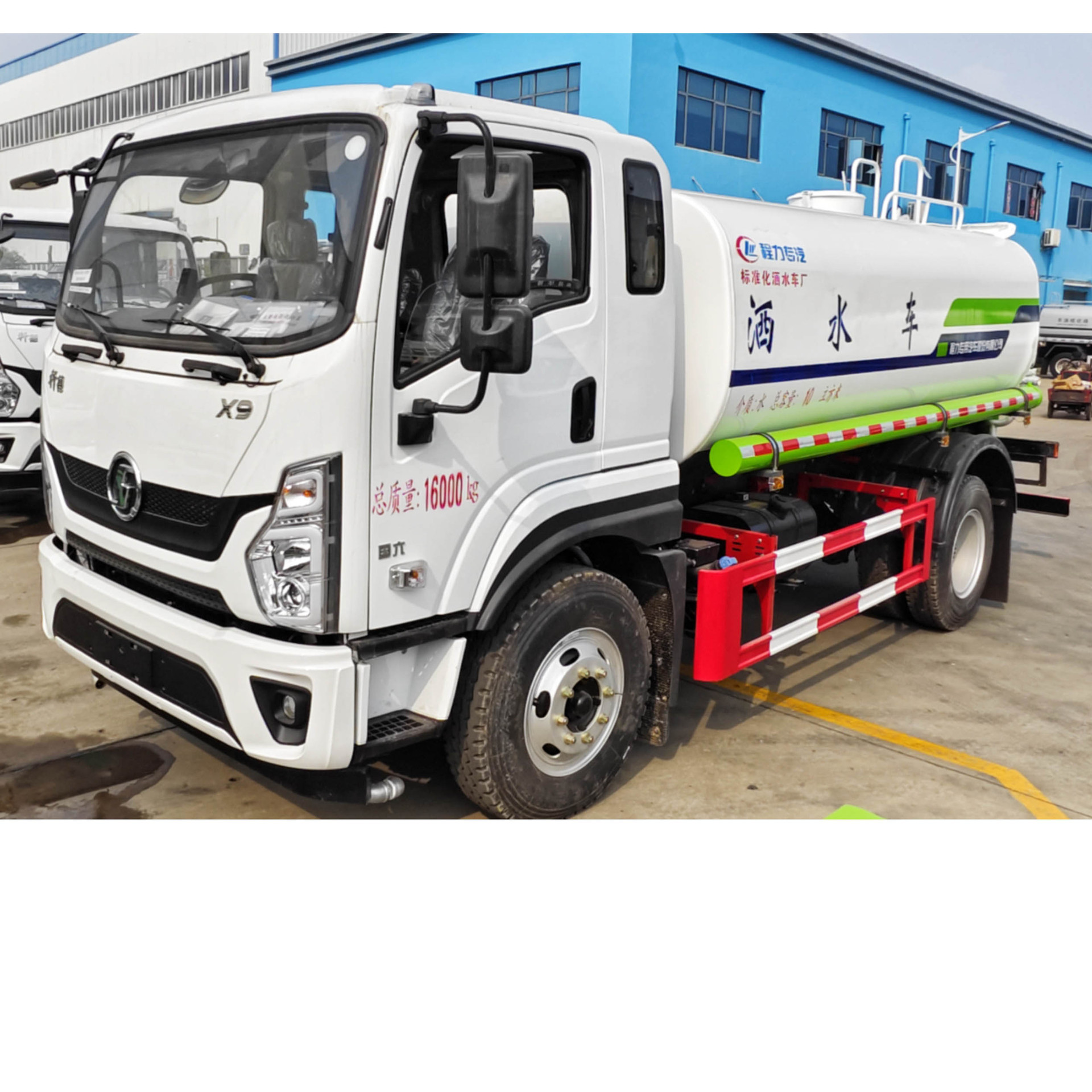 Shaanxi Automobile Xuan De X9 Greening Sprinkler Truck 12 Cubic Meter Greening Sprayer Garden Greening Sprayer