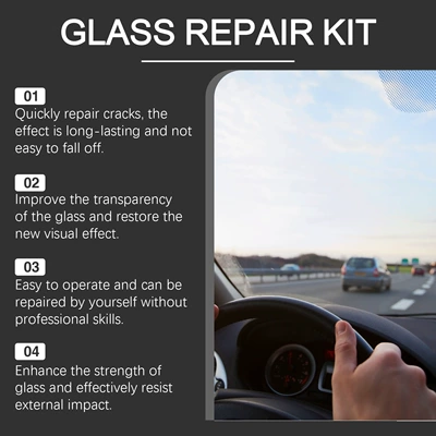 Auto glass repair liquid Kit Car Windshield