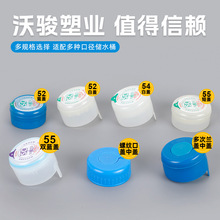 一次性纯净水白盖通用内塞盖55加仑聪明盖桶装水桶盖短盖一件批发