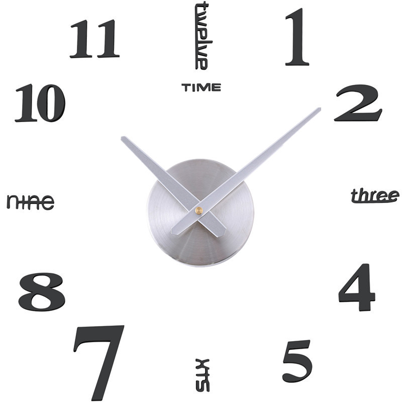 Reloj de pared acrílico DIY｜Diseño tridimensional｜Decoración del hogar｜Venta al por mayor