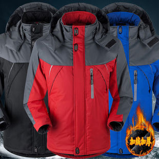 Manufacturer Supplies Winter Velvet Thickened Cotton Outwears for Couples, Men's and Women's Outdoor Clothing, Ski Clothing, Outdoor Jackets