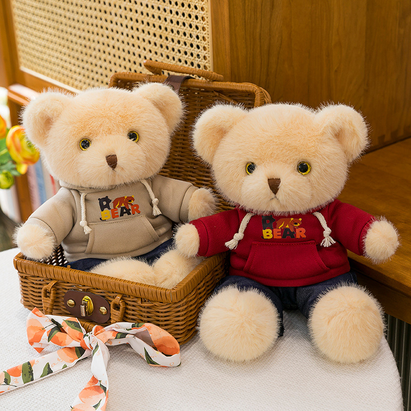 O'Connell chaqueta Teddy Bear muñeca muñeca de peluche muñeca de agarración regalo de cumpleaños para amigos