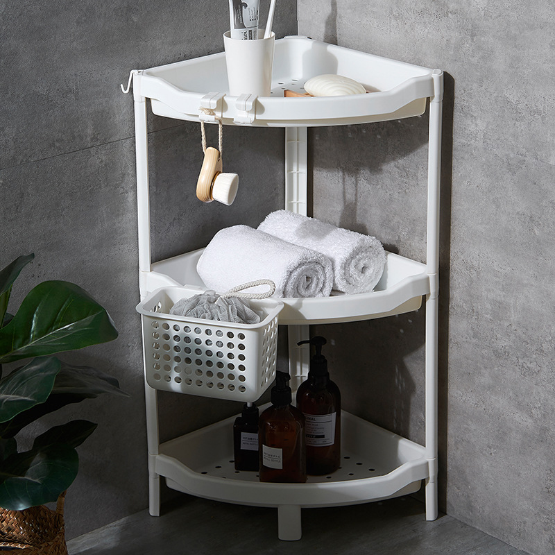 Toilet Storage Rack Floor Bathroom Storage Rack Tripod Washstand Toilet Bathroom Supplies Storage Rack