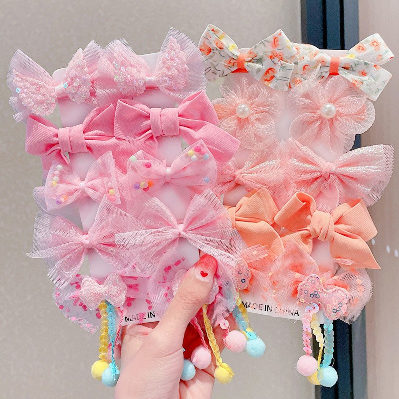 Lindo princesa arco horquilla Corea del Sur Nueva horquilla para niños chica pelo roto flequillo clip accesorios para el cabello del bebé