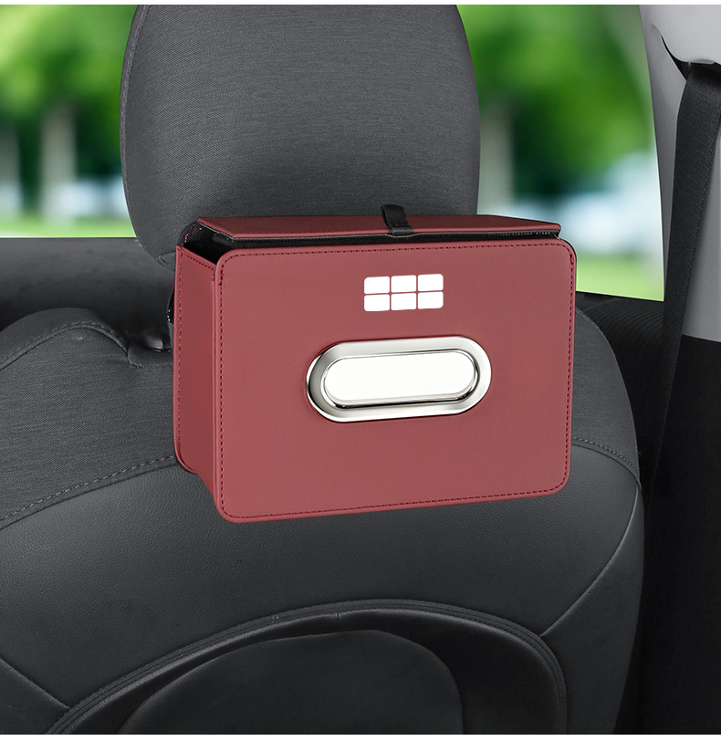 Suitable for Galaxy Star Wish E5/L6/L7, Star Shine 8, Starship 7M9 car-mounted foldable tissue box storage bag