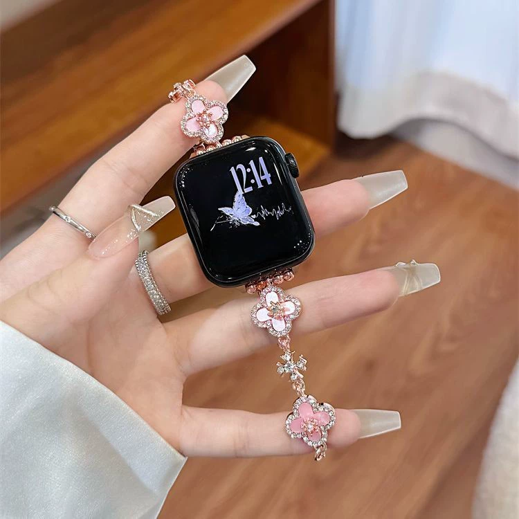 Подвесной браслет из перламутра, цепь, совместим с ремешком Apple Watch iWatch10/987654321SE