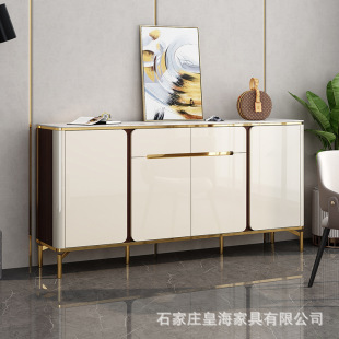 Light Luxury Sideboard Modern Simple Living Room Wall Large Capacity Storage Cabinet Wine Cabinet Household Kitchen Multifunctional Cupboard