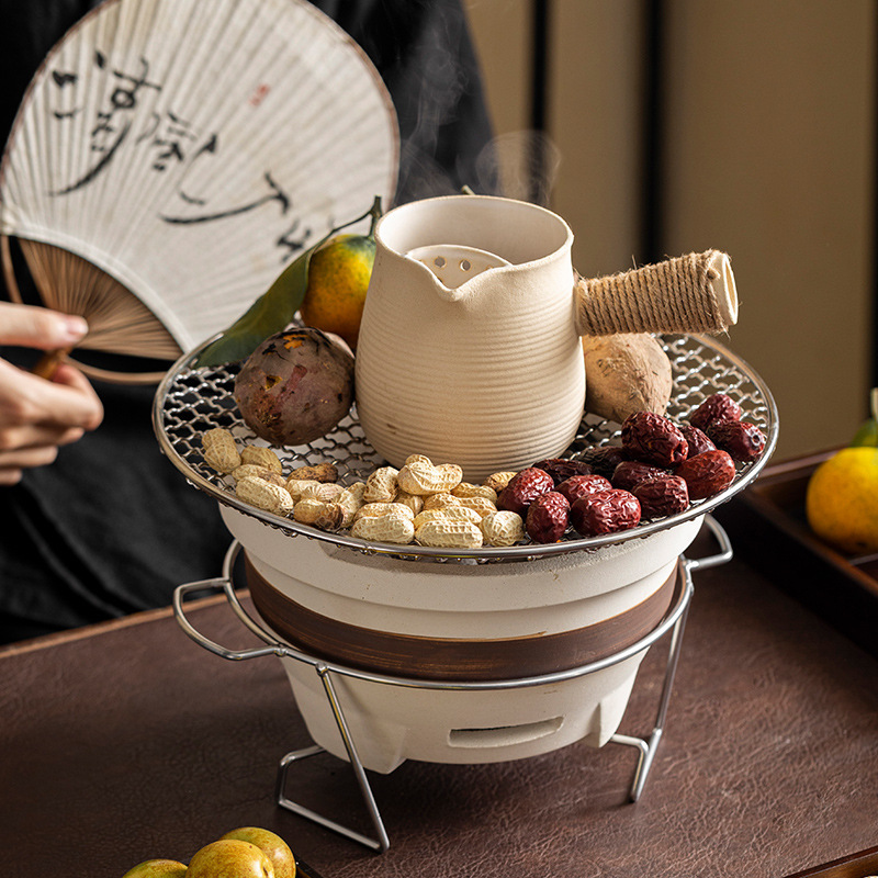 Pot Tea boiling teapot indoor household ceramic pot tea cooker full set stove tea boiling milk tea pot carbon oven suit Pot Tea boiling teapot indoor household ceramic pot tea cooker full set stove tea boiling milk tea pot carbon oven suit