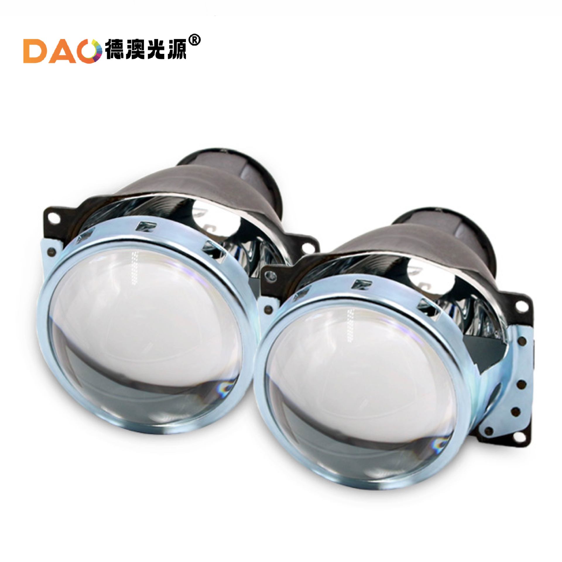 Fabricante de faros delanteros para automóviles Q5, lente única H7, enfoque de alta definición, ojo de pez 3.0, se puede equipar con LED H7