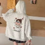 连帽女童大童儿童夹克