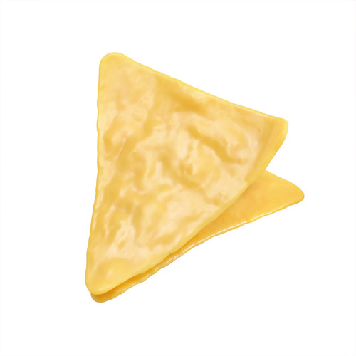 Creative simulation potato chip clip, student test paper information organizing folder, yellow sealing clip, simple photo clip