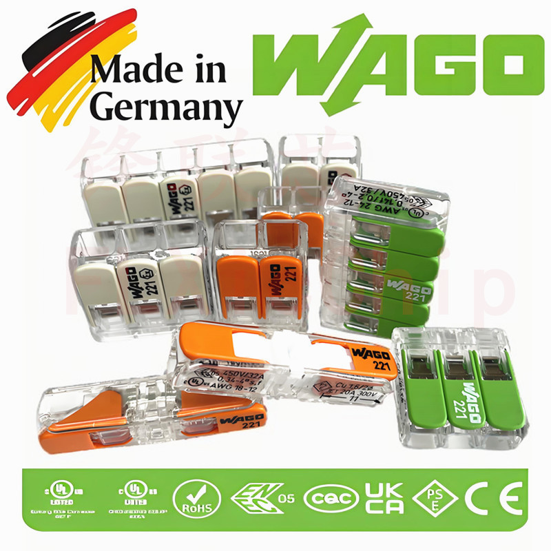 221-412/413/415 /612/613/6.15 million -221 series terminal block wire connector