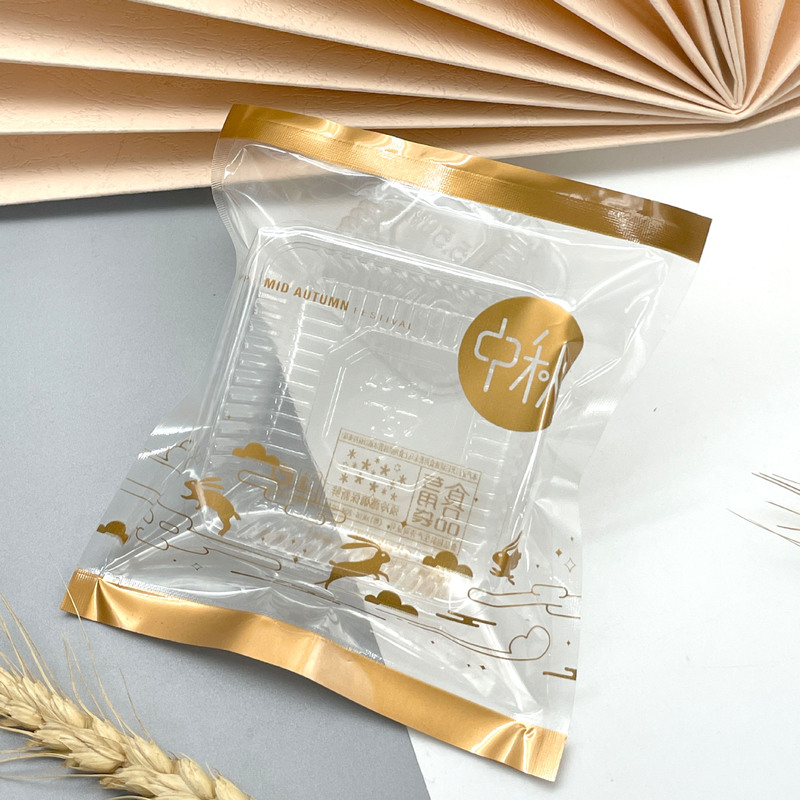 新型通用月餅袋中秋三辺封月餅包装菓子菓子50グラム80グラム125グラム|undefined