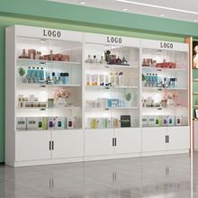 玻璃展示柜商用展柜带锁美容院礼品柜子玻璃门产品化妆品展示货柜