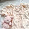 Short-sleeved nightgown—Puff Bunny