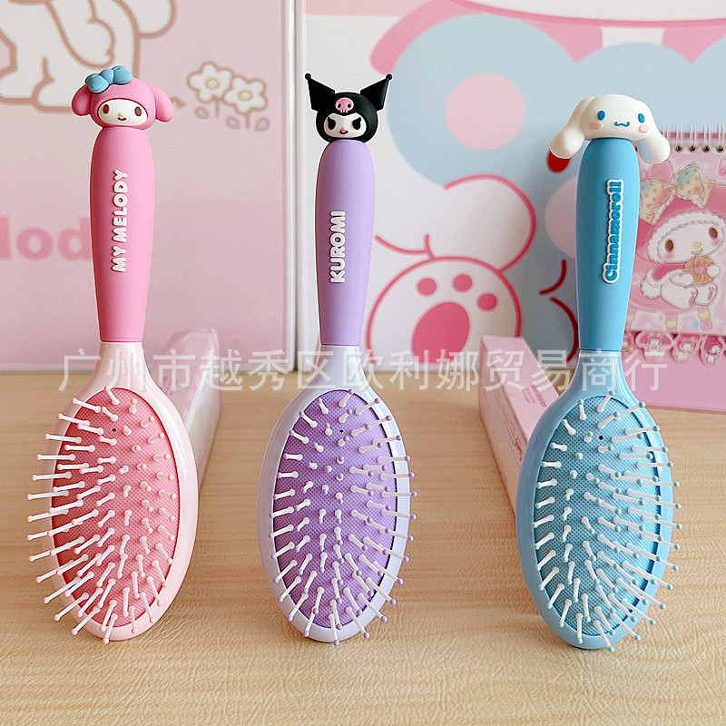 漫画エアクッションコームマッサージアーティファクト女性学生ロングヘアもつれカーリーヘア静電気家庭用ストレートヘアエアバッグコーム|undefined