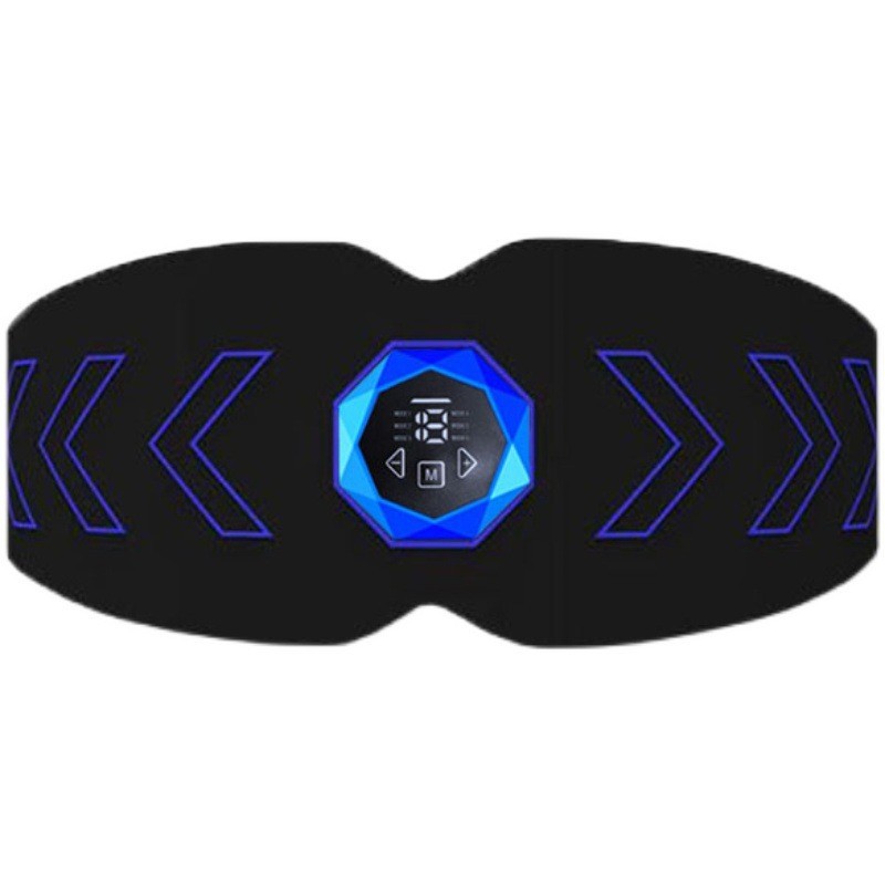 Electroestimulador abdominal inteligente, parches musculares de entrenamiento de abdomen y fitness