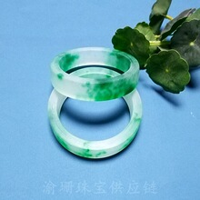 石英岩玉毛坯手镯飘花手镯原料毛胚镯子玉石玉器配饰饰品厂家批发