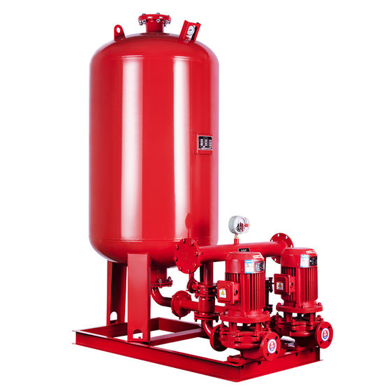 Constant machinery fire pump water pump fire hydrant pump spray pump pressurization and pressure stabilization complete equipment vertical multistage fire pump