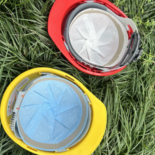 Disposable Sweat-Absorbent Crepe Paper Liner for Helmets, Dirt-Resistant Cover for Helmets, Electric Scooter Accessories, Clean and Transparent
