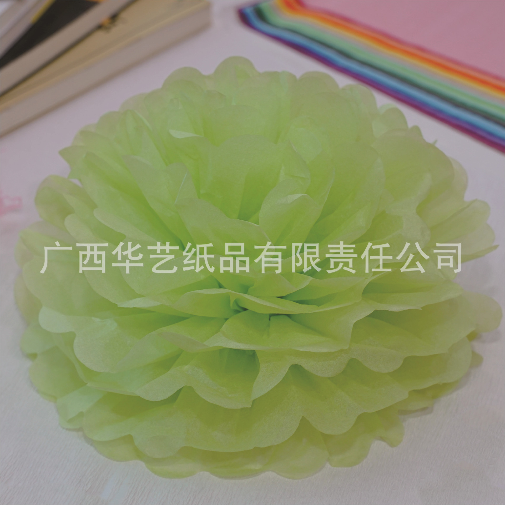 Bola de Flores de Papel Decorativo para Boda y Fiesta de Cumpleaños