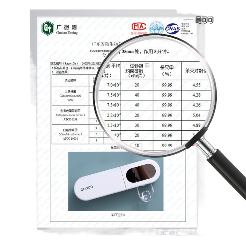 Cepillo de dientes eléctrico esterilizador inteligente UV esterilización traje ponche-libre montado en la pared caja de almacenamiento de cepillo de dientes rack