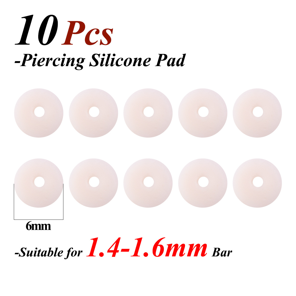 Simple Style Solid Color Silica Gel Unisex Gasket 1 Set display picture 1