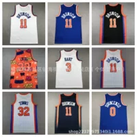 Вышитая баскетбольная форма Knicks №0 Divincenzo, вышитая баскетбольная майка для мужчин