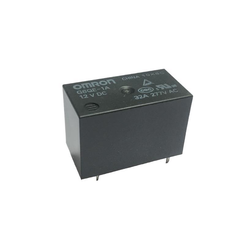 欧姆龙功率继电器G6QE-1A-DC24V大电流36A充电桩继电器