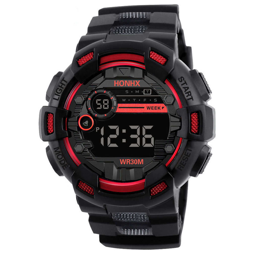 Fábrica al por mayor gran dial reloj electrónico plataforma de comercio exterior popular hombres y mujeres multi-funcional alarma luminosa temporización 71-66F