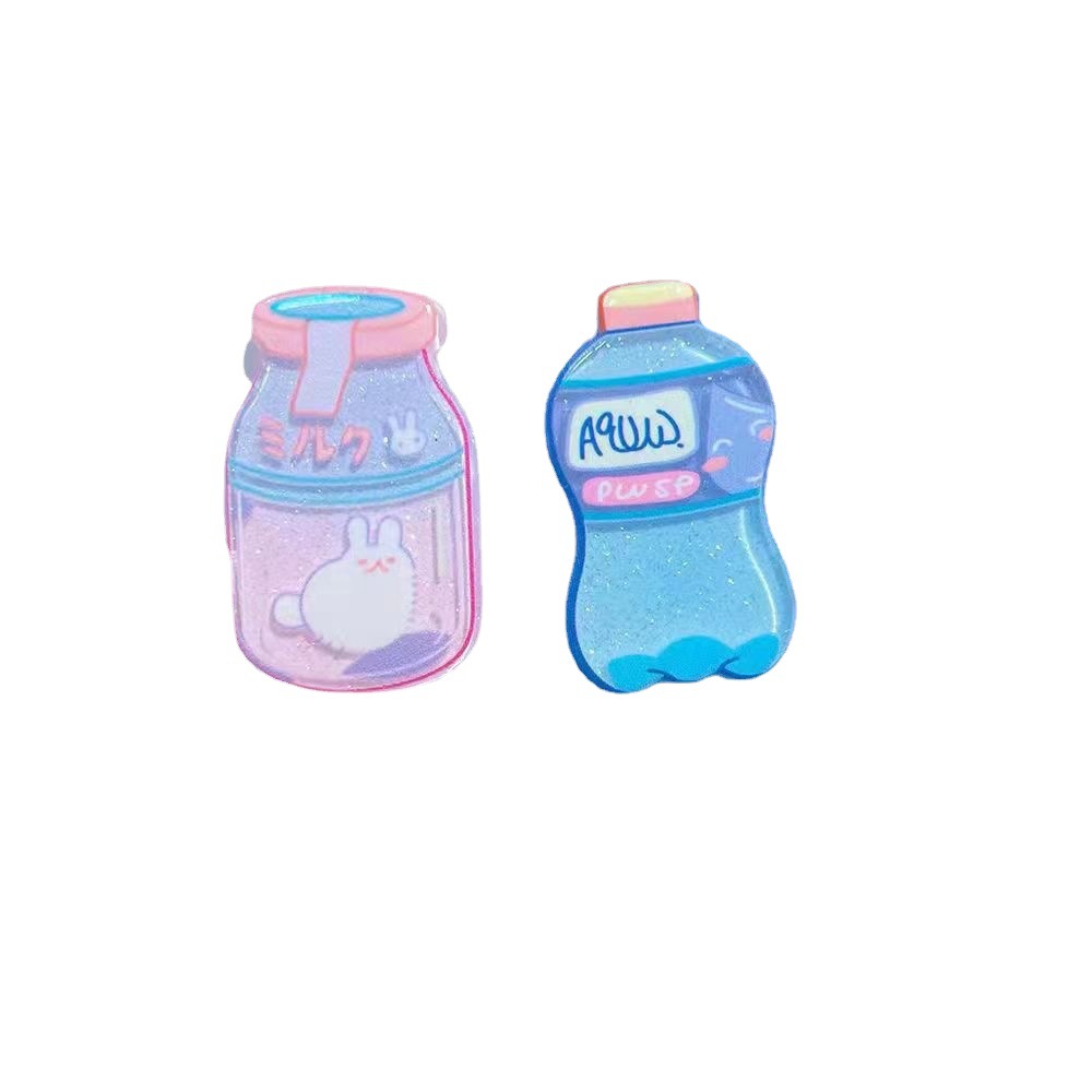 Nueva fruta bebida de Soda clip de pato lindo ins dulce niñas corazón estudiantes clip de borde Bangs clip accesorios para el cabello
