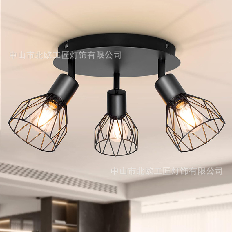 Amazon's Popular Bedroom, Living Room, Cafe, Hotel Room, Corridor, Aisle Ceiling, Hollow Chandelier, Ceiling Lamp
