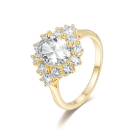 莫桑钻;戒指;莫桑钻项饰