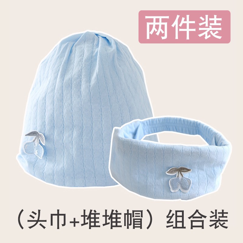 产妇月子帽夏薄款春秋款纯棉a类月子发带头巾睡觉可戴空调房孕妇|undefined