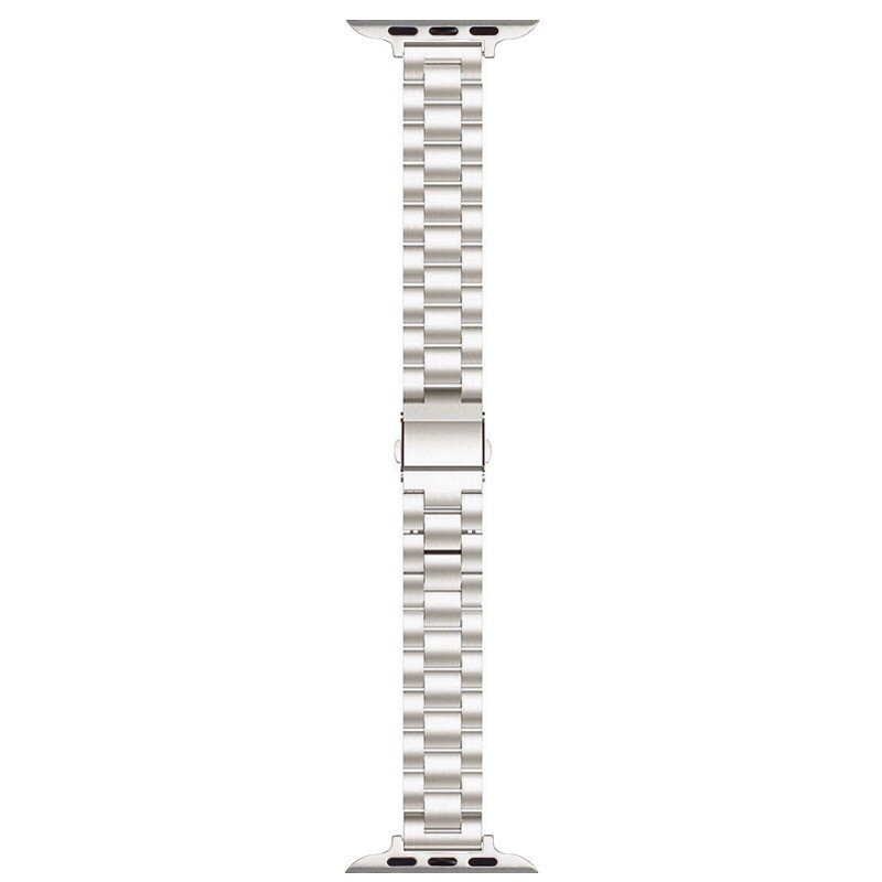 62g Weight Apple watch watchband Classification 304 Stainless Steel Material Solid Color Pattern Casual, Retro Style Casual Retro Solid Color Apple Watch Watchband 12