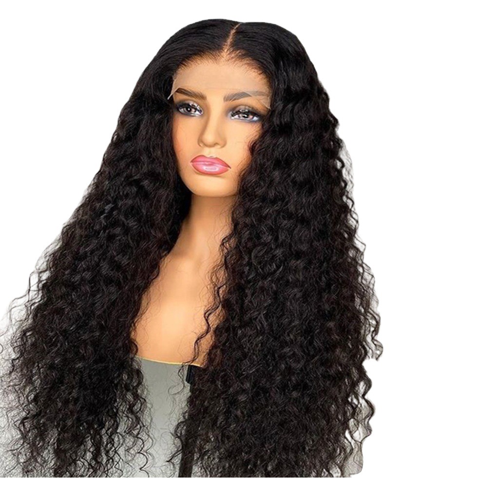 Venta directa de fábrica transfronteriza nuevo africano negro pequeño volumen peluca Comercio exterior europeo y americano señoras peluca cabeza cubierta