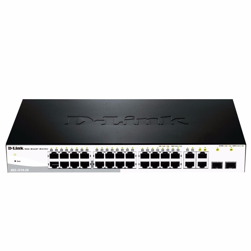 友讯（D-LINK） DES-1210-28 24口百兆网管型交换机 