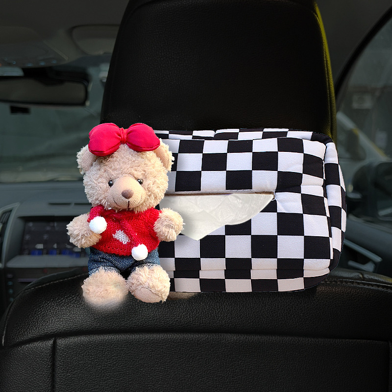 [Productos de punta] Bolsa de papel de dibujo para coche, caja de reposabrazos para mujer, bolsa de papel, caja de dibujo para coche colgante, decoración de caja de dibujo para coche image 19