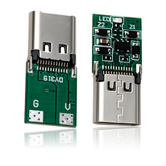 PD Deception Motherbase TYPE-C 24P USB with Chip 5V 9V 12V 15V with Light/20V without Light