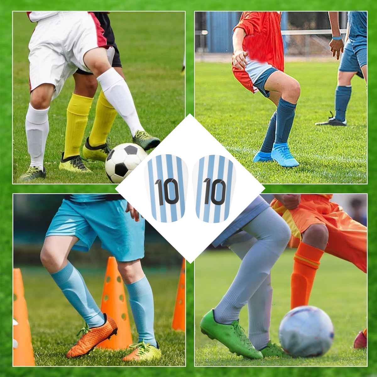 Football Shin Guards For Men And Women, Insert Type Shin Guards For Competition Training, Wear Resistant And Impact Resistant Shinguards Guards_viptrois.com