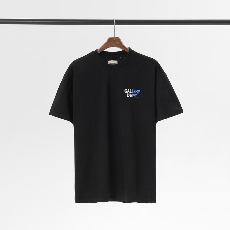 Camiseta de manga corta con estampado Gallery Dept de marca de moda para hombres y mujeres