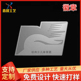 学校班徽校徽活动徽章创意儿童个性金属纪念金属珐琅徽章烤漆胸章