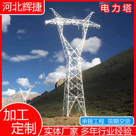 30米220KV单回路钢结构电力铁塔输电角钢电力塔钢结构高压电输送