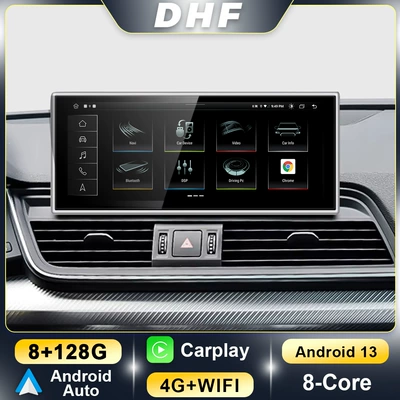 10.25inch / 12.3inch / 12.8inch Android Car Navigation System Suitable for Audi Q5L 2018-2020 Models (DVD Navigation)