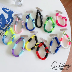 手機殼掛繩短款配件鬆緊掛繩扣手機繩手腕繩子防丟手機殼掛件新款