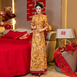 秀禾服;汉服套装;旗袍